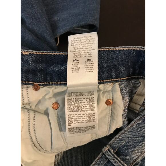 Mother Superior The Insider Crop Step Chew Better When Its Wrong Jeans - Size 25 - Picture 14 of 15